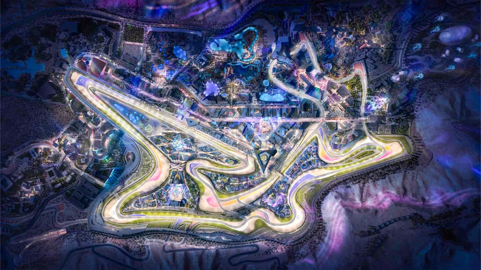 Saudi Arabia, $500 million F1 track, F1 Track Design, Qiddiya Speed Park Track
