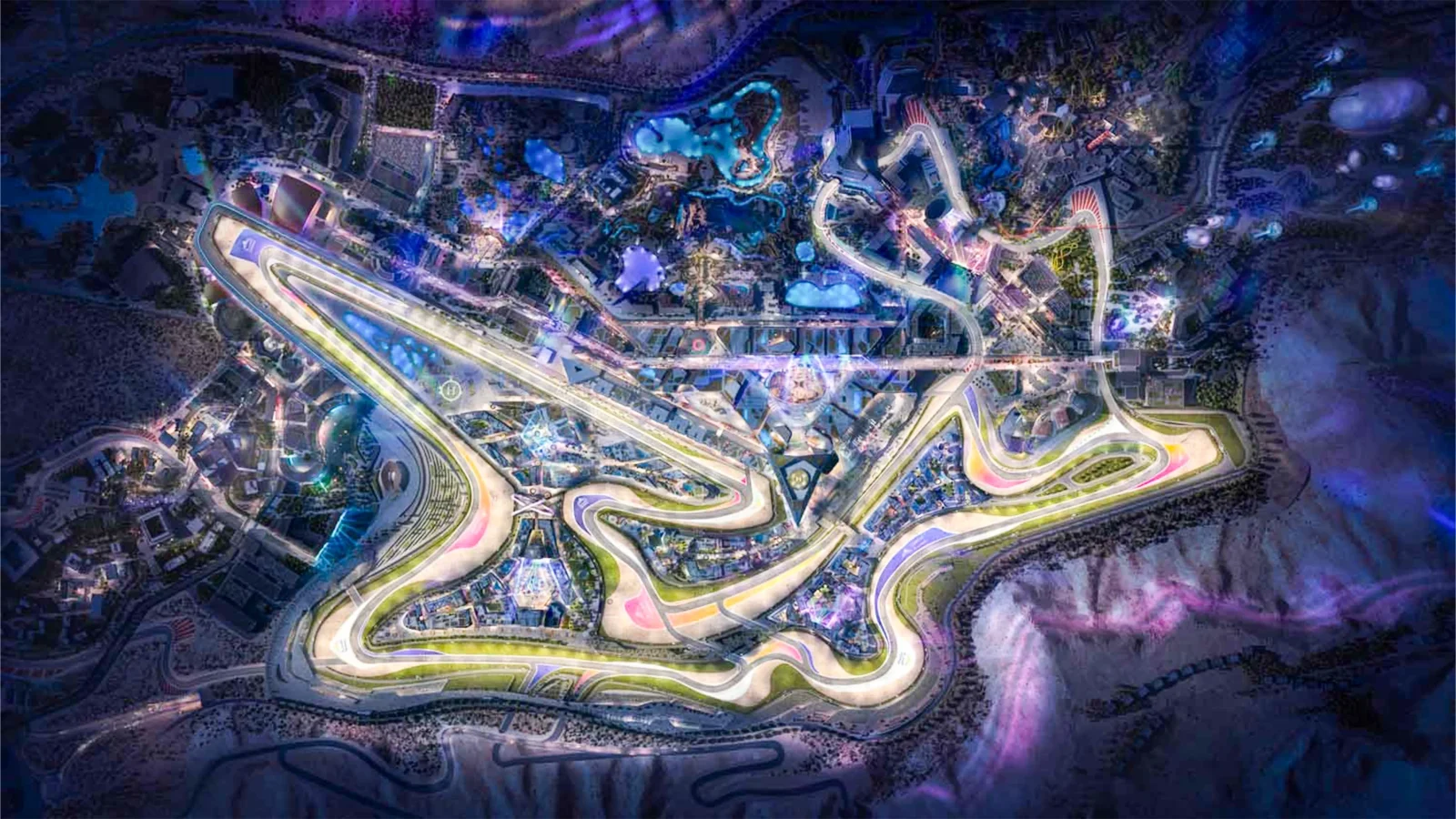 Saudi Arabia, $500 million F1 track, F1 Track Design, Qiddiya Speed Park Track