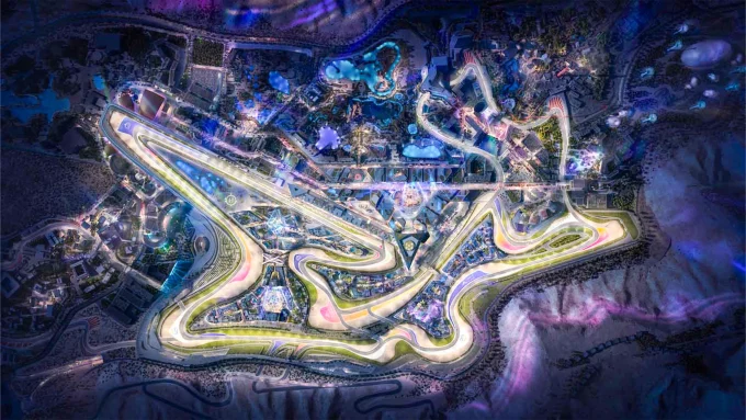 Saudi Arabia, $500 million F1 track, F1 Track Design, Qiddiya Speed Park Track