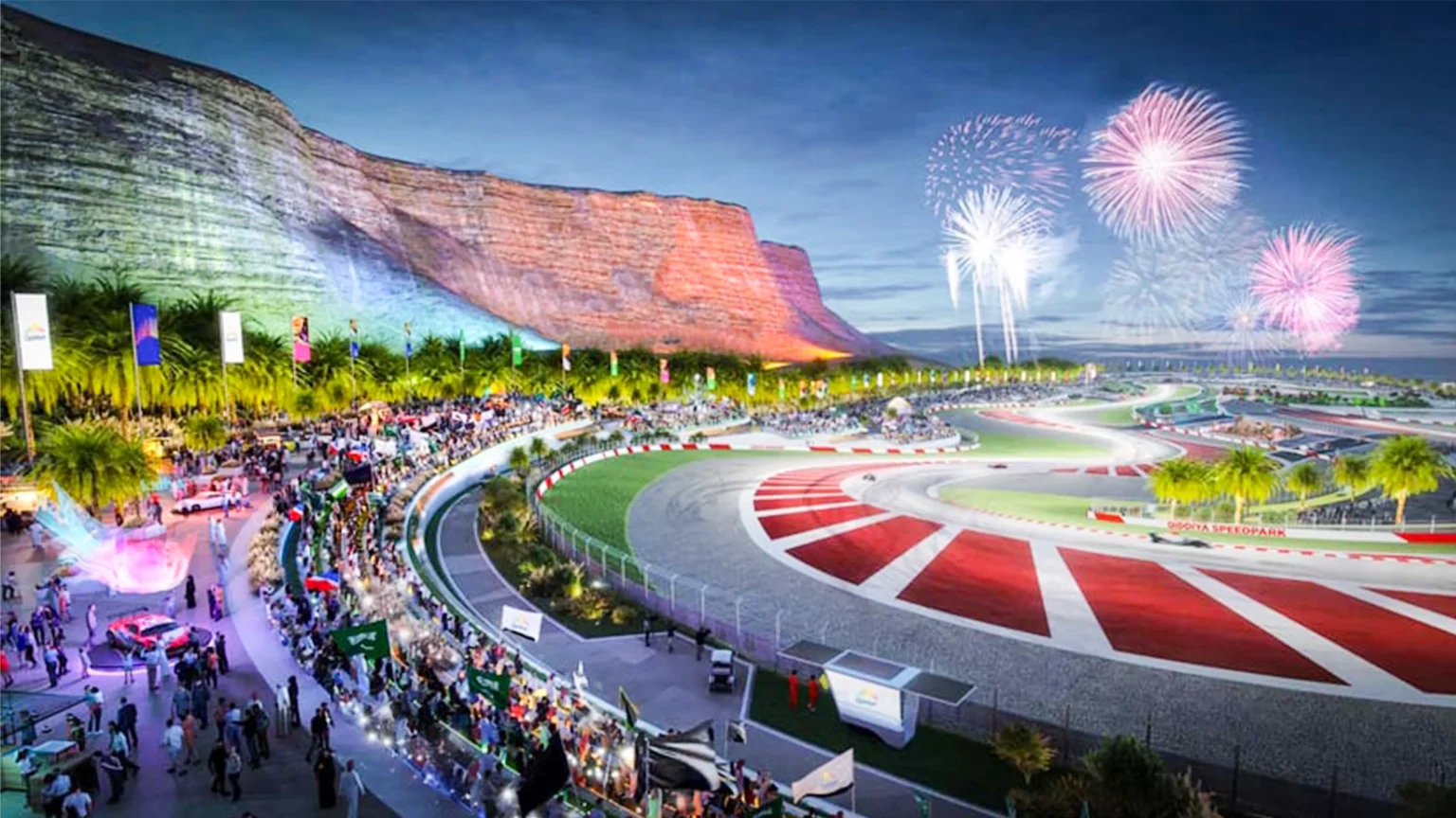 Saudi Arabia, $500 million F1 track, F1 Track Design, Qiddiya Speed Park Track