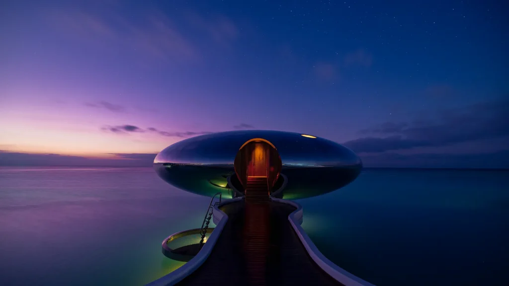 Shebara Resort: así se duerme en una esfera sobre el Mar Rojo 1