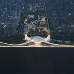 Snøhetta, Hangzhou Art Museum That Mirrors the Qiantang Tide