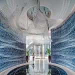 Blue Voyage, 3D-printed ceramic installation, Dubai, Studio RAP