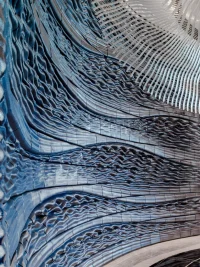Blue Voyage, 3D-printed ceramic installation, Dubai, Studio RAP