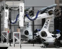 Blue Voyage, 3D-printed ceramic installation, Dubai, Studio RAP