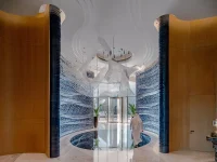 Blue Voyage, 3D-printed ceramic installation, Dubai, Studio RAP