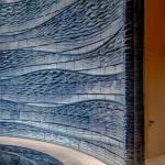 Blue Voyage, 3D-printed ceramic installation, Dubai, Studio RAP