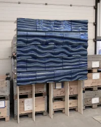 Blue Voyage, 3D-printed ceramic installation, Dubai, Studio RAP