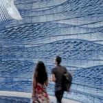 Blue Voyage, 3D-printed ceramic installation, Dubai, Studio RAP