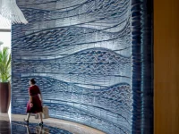 Blue Voyage, 3D-printed ceramic installation, Dubai, Studio RAP
