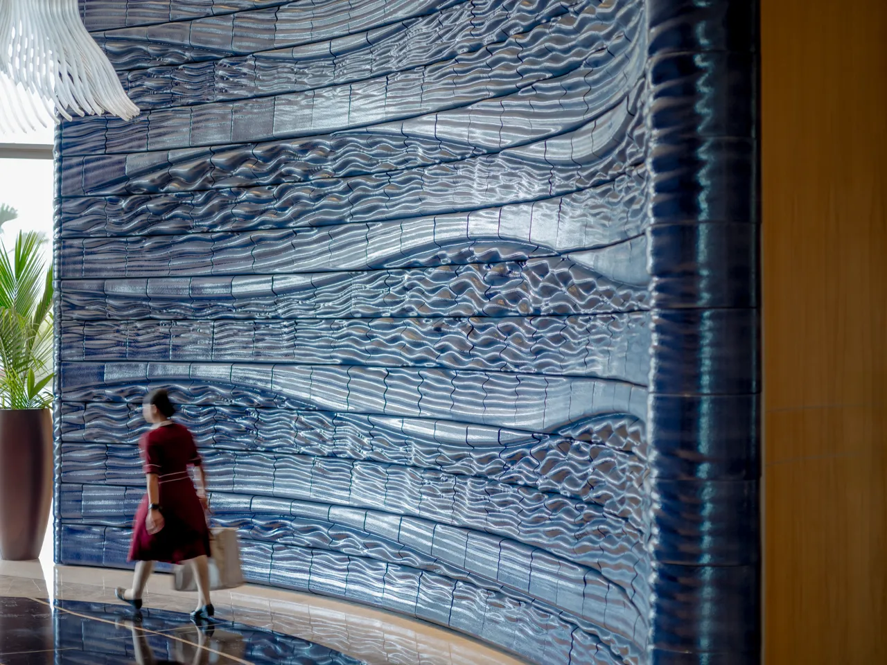 Blue Voyage, One of the World’s Largest 3D-Printed Ceramic Installations in Dubai 13 Blue Voyage, 3D-printed ceramic installation, Dubai, Studio RAP