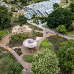 The Carbon Garden Pavilion, London, mushroom-like form