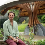 The Carbon Garden Pavilion, London, mushroom-like form
