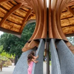 The Carbon Garden Pavilion, London, mushroom-like form