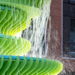 NEON's Fountain at Brent Cross Town in London