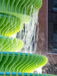 NEON's Fountain at Brent Cross Town in London