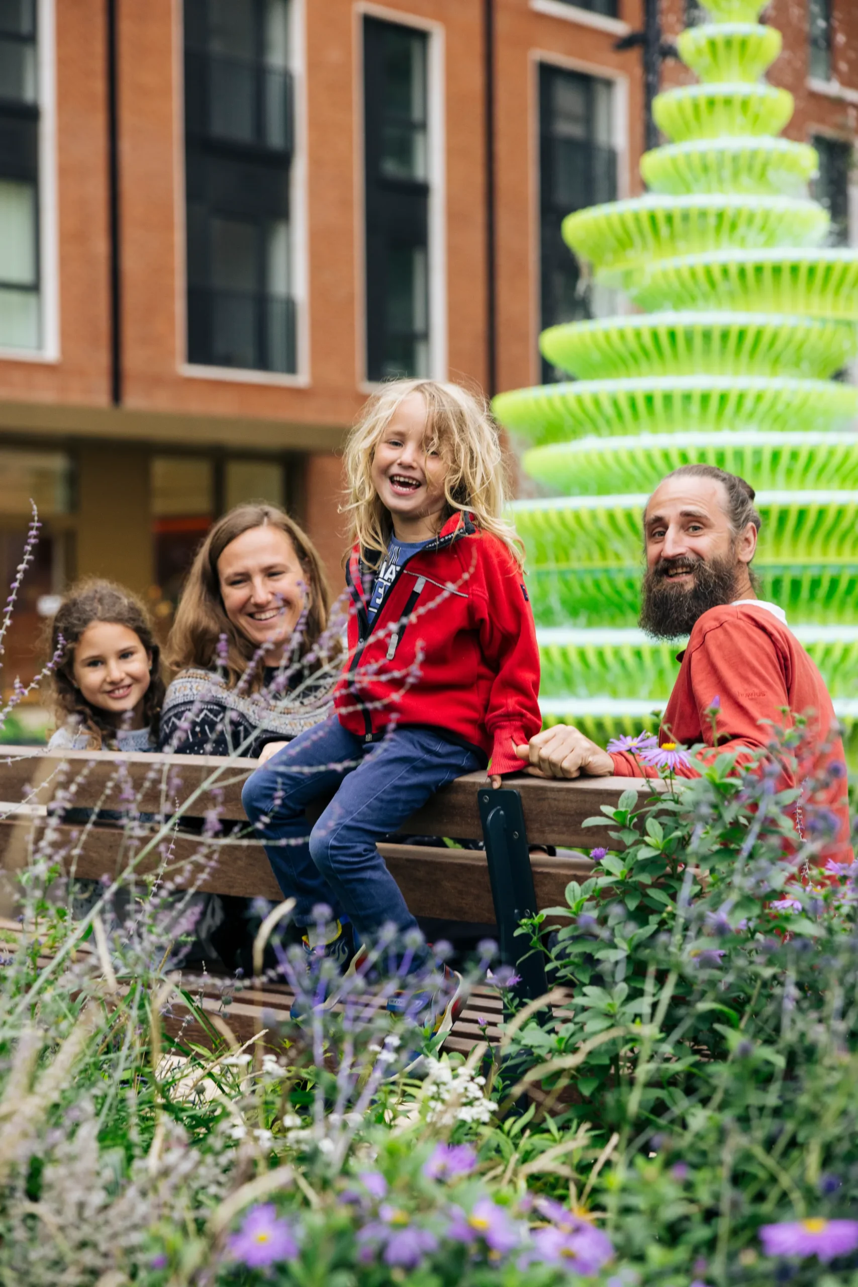 NEON’s Sculptural Fountain Creates a Calm, Playful Pause Point in Brent Cross Town 10 NEON's Fountain at Brent Cross Town in London