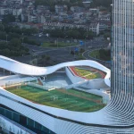 Xinchang Globular Center by line+ studio