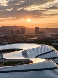 Xinchang Globular Center by line+ studio