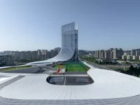 Xinchang Globular Center by line+ studio