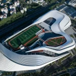 Xinchang Globular Center by line+ studio