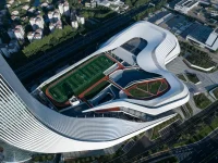 Xinchang Globular Center by line+ studio