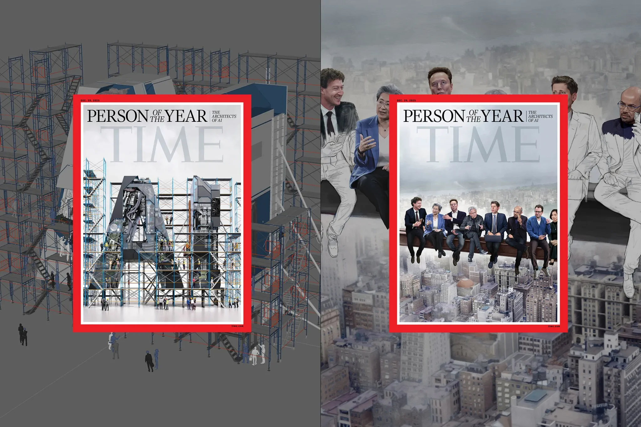 “Architects of AI” Chosen as TIME’s 2025 Person of the Year