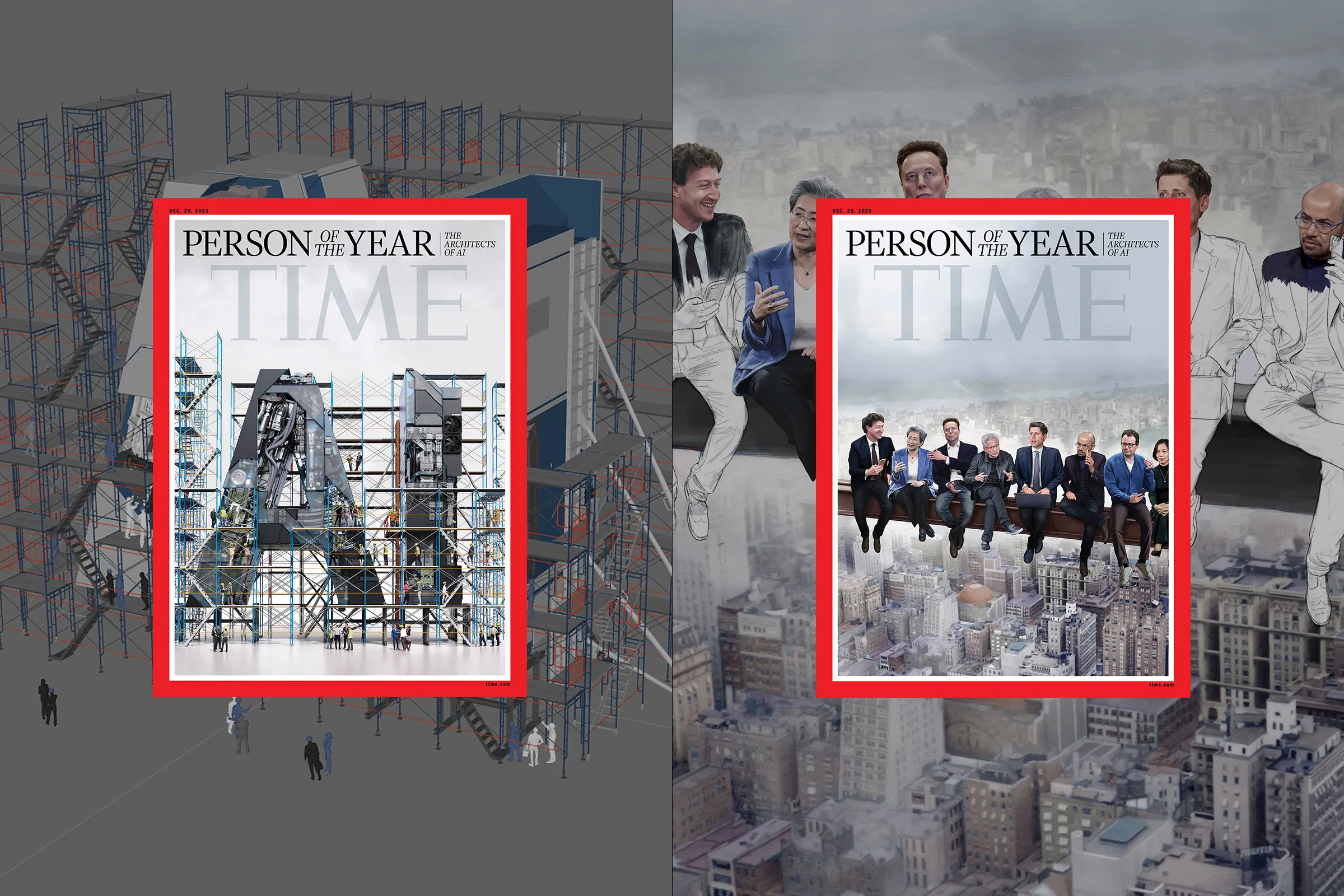 “Architects of AI” Chosen as TIME’s 2025 Person of the Year