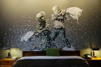 The Walled Off Hotel reopens in Bethlehem, boutique art hotel, Palestine