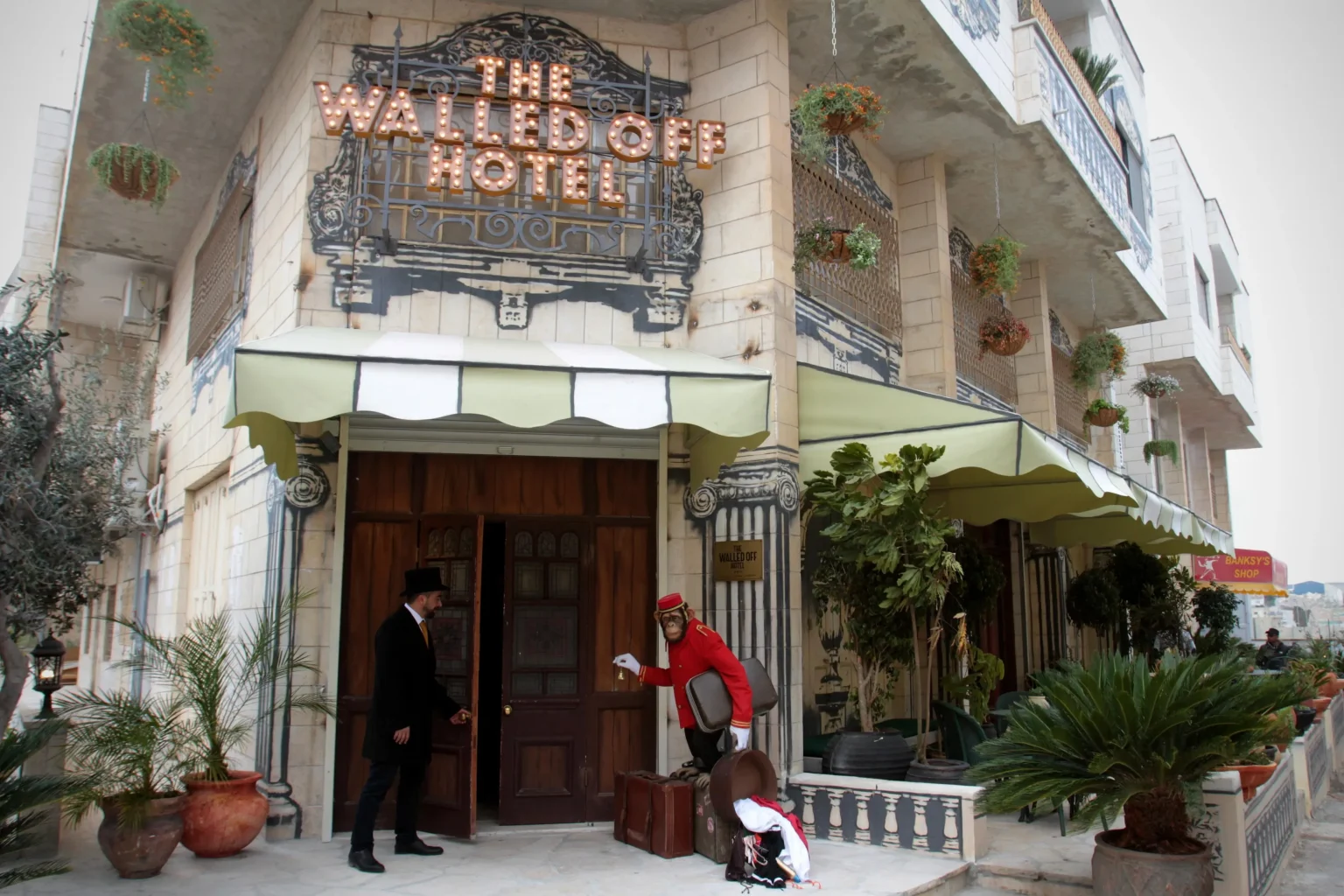 バンクシー THE WALLED OFF HOTEL 1000377 5B Banksy's 'Walled Off Hotel' Reopens as a Living Archive of