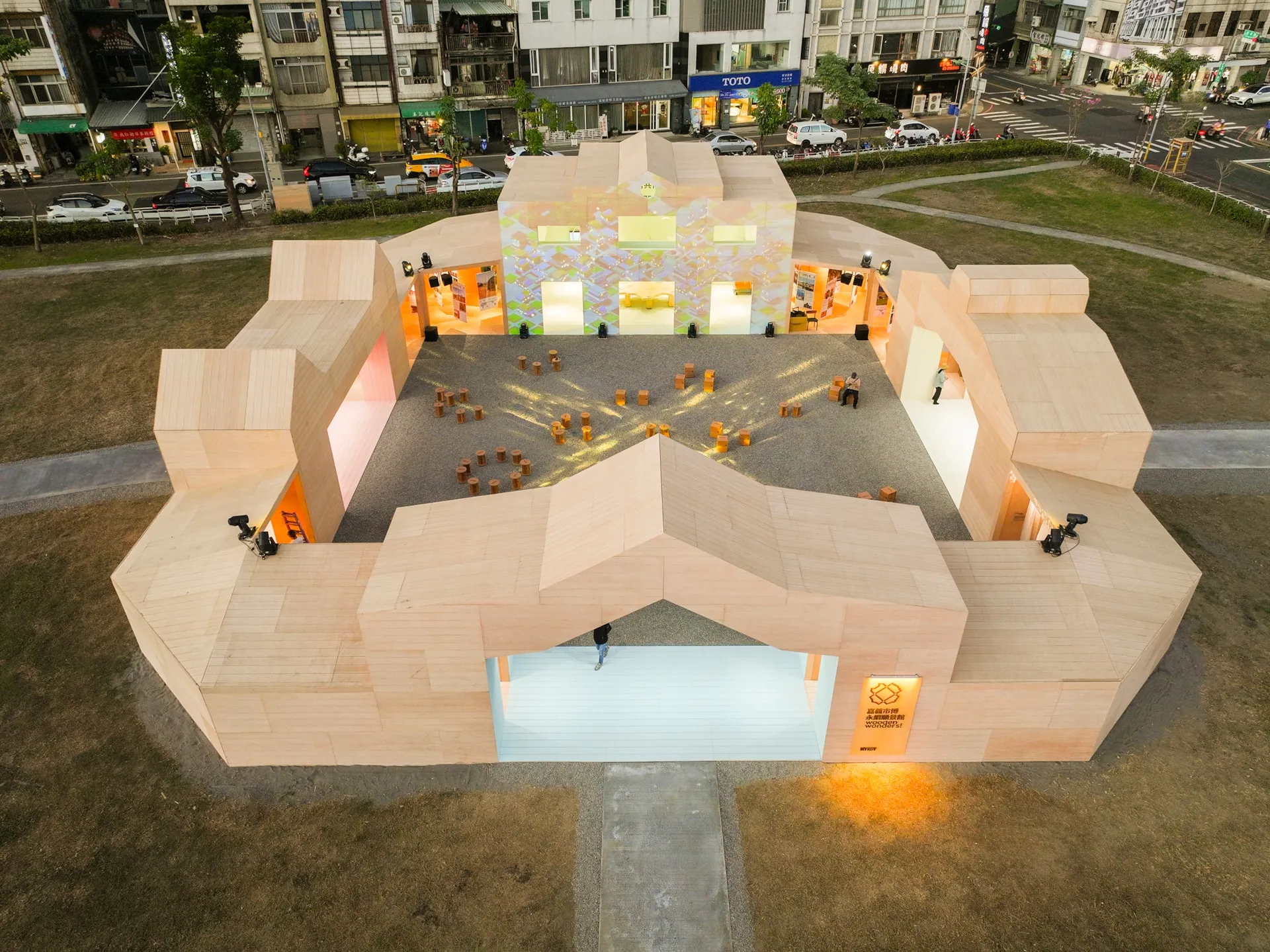 Wooden Wonders Pavilion, MVRDV