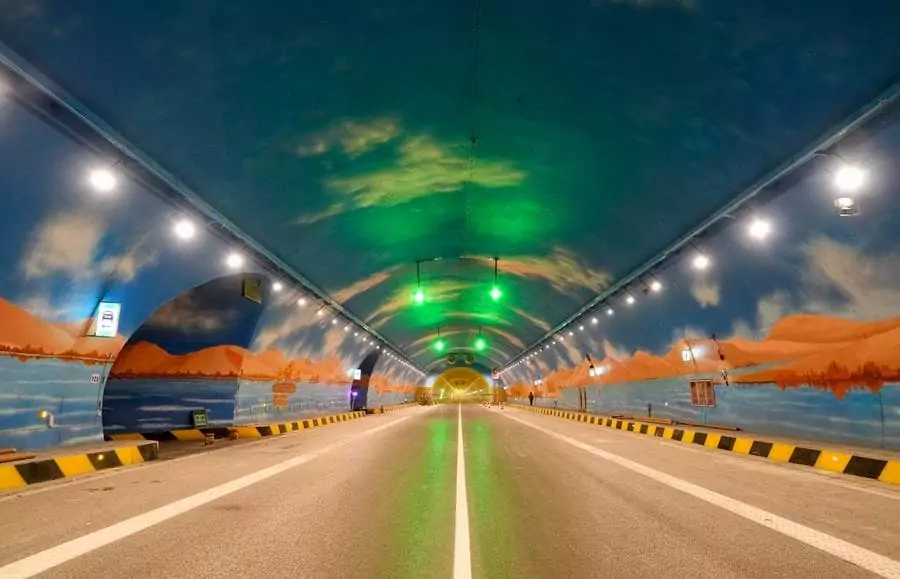 World’s Longest Expressway Tunnel Opens to Traffic in China, Tianshan Shengli Tunnel