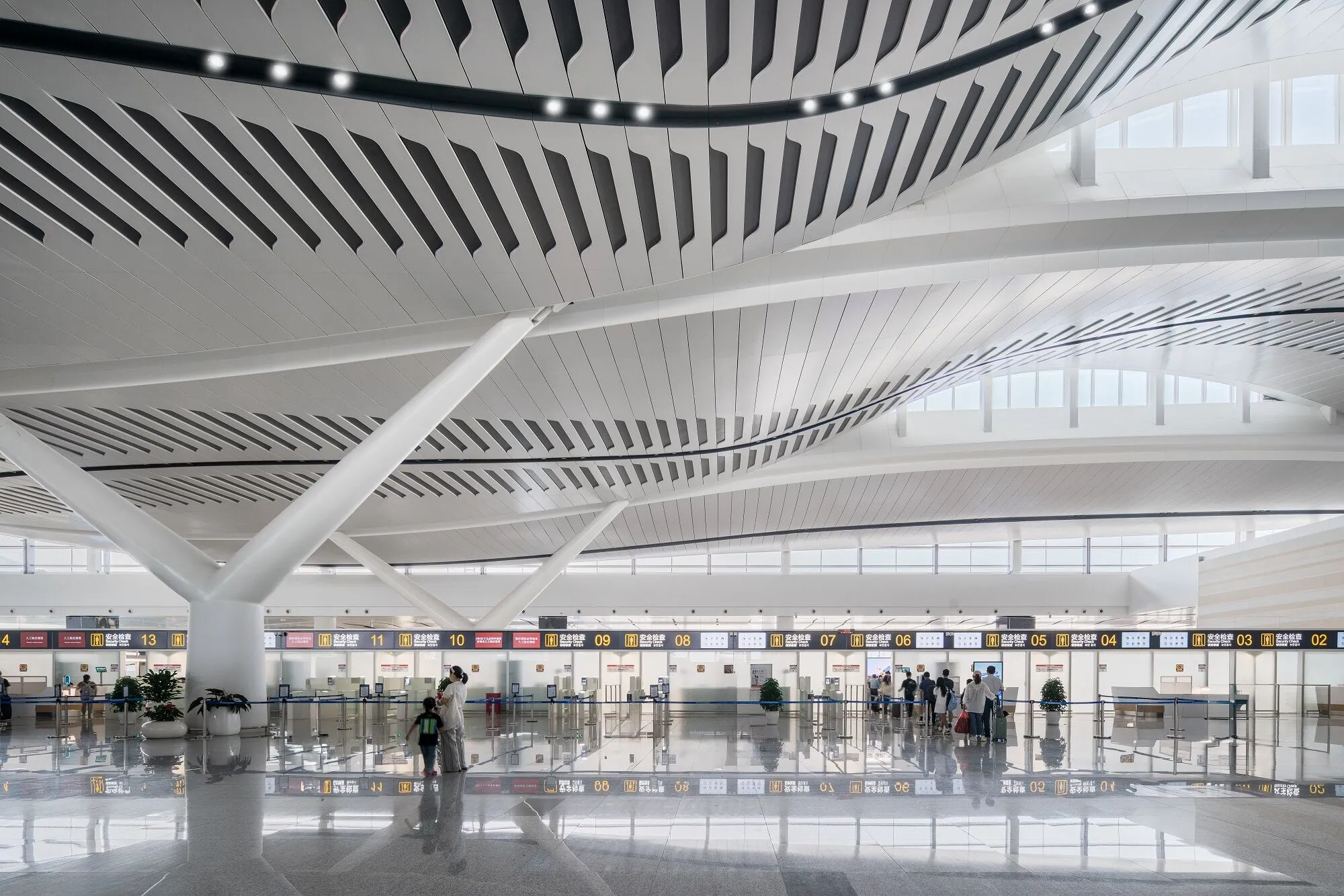 Yantai Penglai International Airport Terminal 2, Aedas