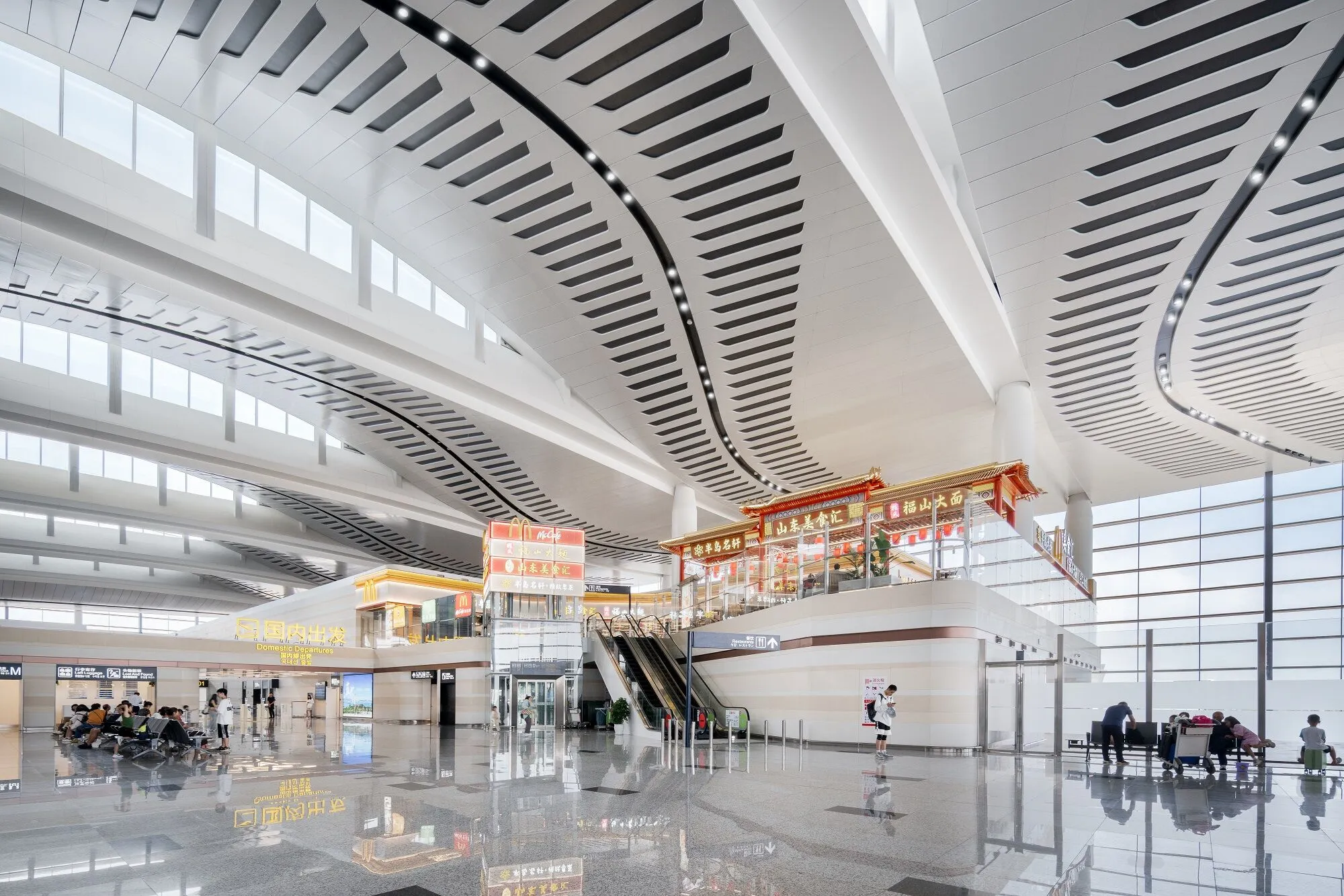 Yantai Penglai International Airport Terminal 2, Aedas