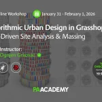 Algorithmic Urban Design in Grasshopper: Data-Driven Site Analysis & Massing