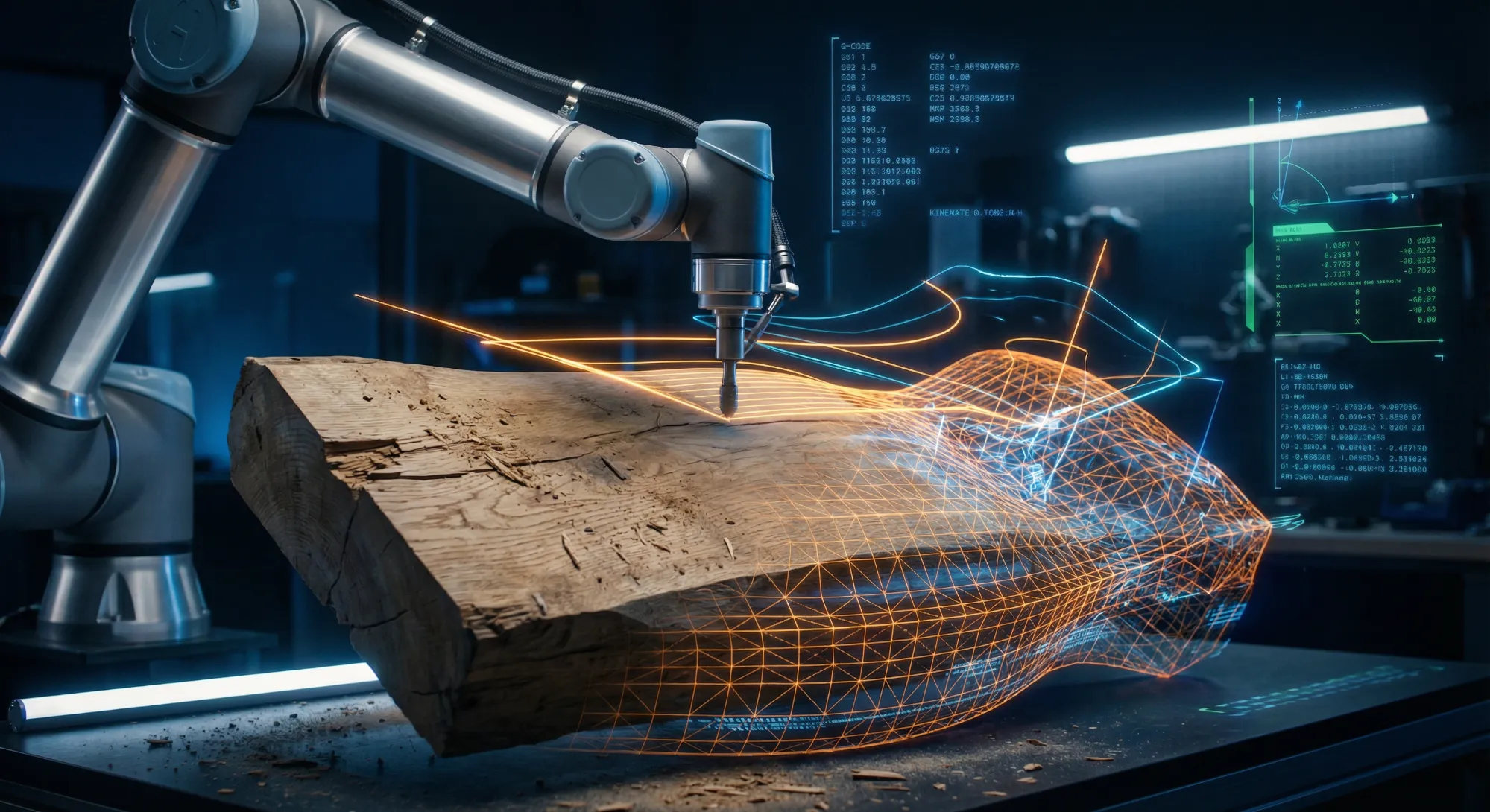 Robotic Fabrication for Irregular Geometry