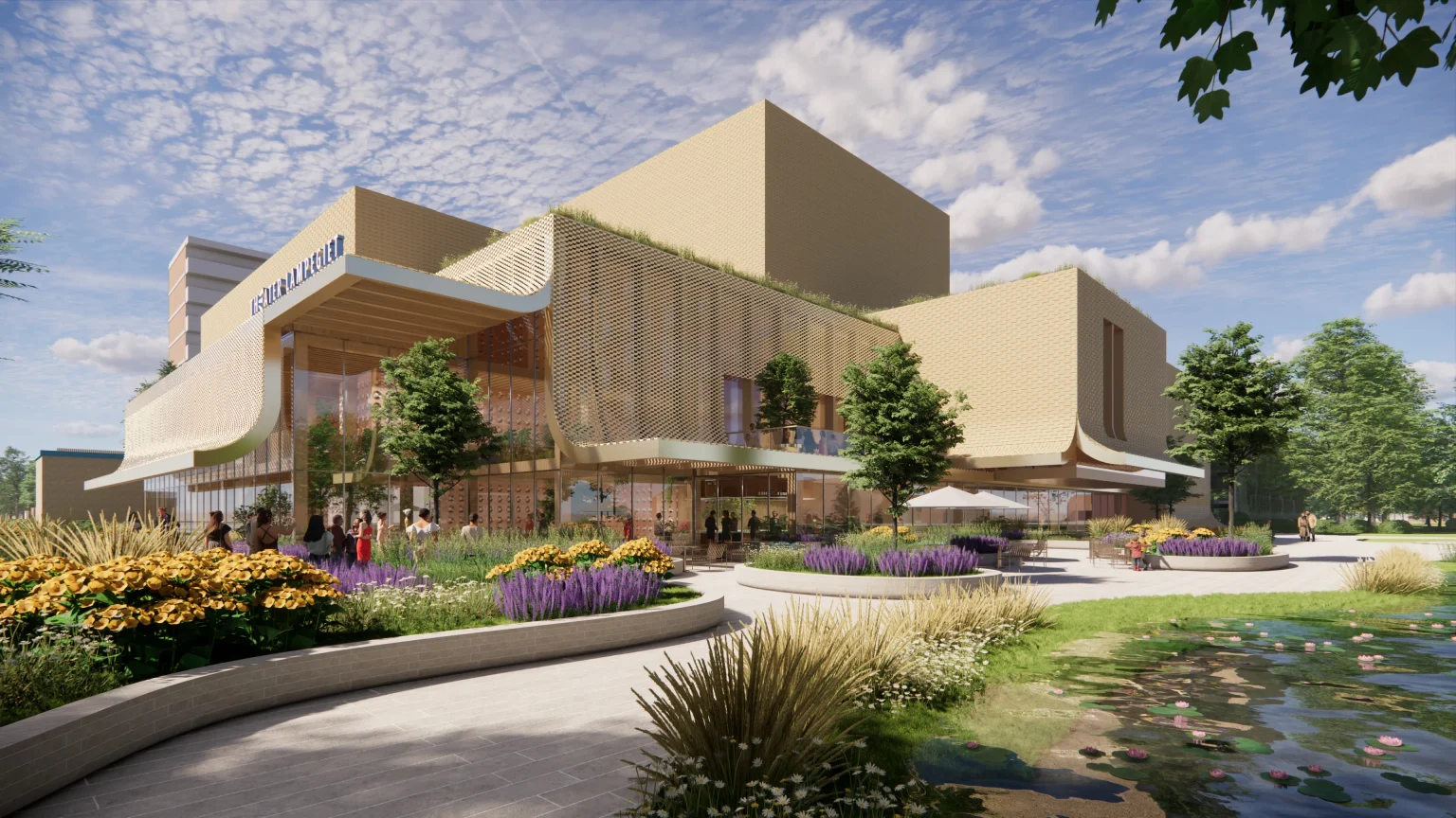 New Lampegiet Theatre by MVRDV in Veenendaal