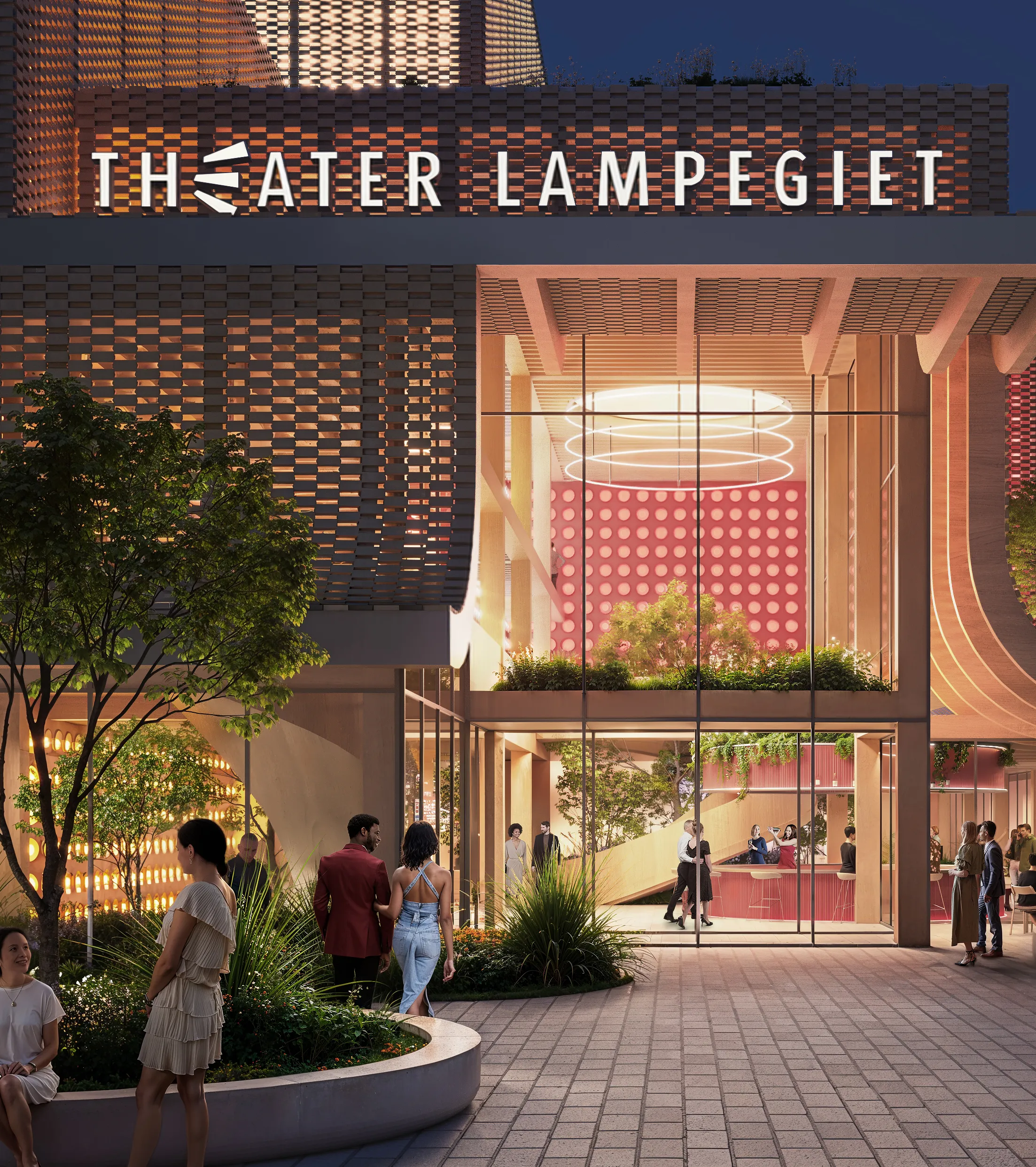New Lampegiet Theatre by MVRDV in Veenendaal
