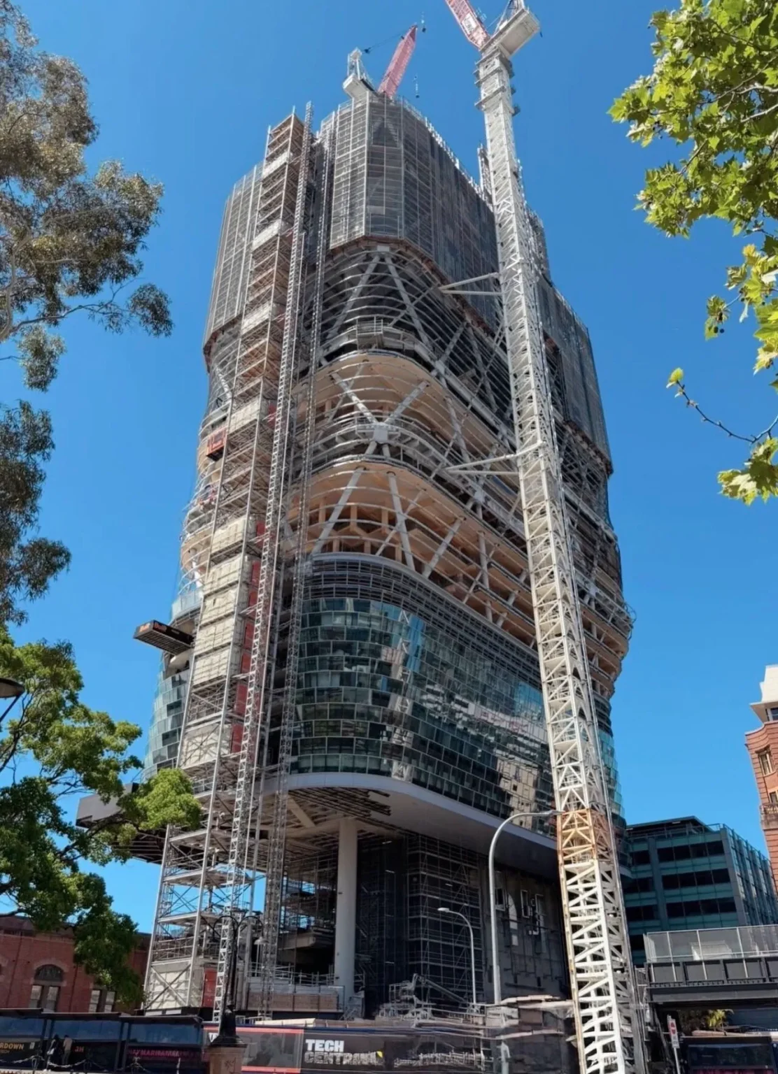 World’s Tallest Hybrid Timber Tower Rises in Sydney