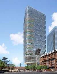 World’s Tallest Hybrid Timber Tower Rises in Sydney