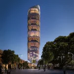 World’s Tallest Hybrid Timber Tower Rises in Sydney