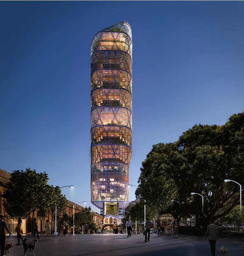 World’s Tallest Hybrid Timber Tower Rises in Sydney 7 World’s Tallest Hybrid Timber Tower Rises in Sydney