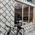 Oka Architecture’s CIRCULUS Atelier, A Workspace Wrapped in Knitted 3D-Printed Façade