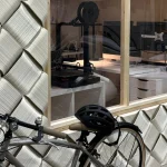 Oka Architecture’s CIRCULUS Atelier, A Workspace Wrapped in Knitted 3D-Printed Façade