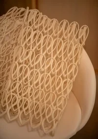 Oka Architecture’s CIRCULUS Atelier, A Workspace Wrapped in Knitted 3D-Printed Façade