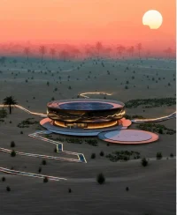 CLIO by Agron Hoti Turns Dubai Desert into a 10-Kilometer Interactive Art Installation