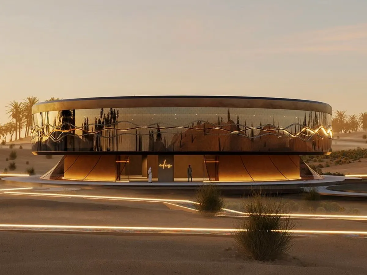 CLIO by Agron Hoti Turns Dubai Desert into a 10-Kilometer Interactive Art Installation