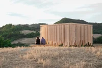 Cappella del Suono in Lunano, Italy, Studio Carraldo