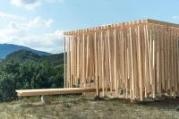 Cappella del Suono in Lunano, Italy, Studio Carraldo