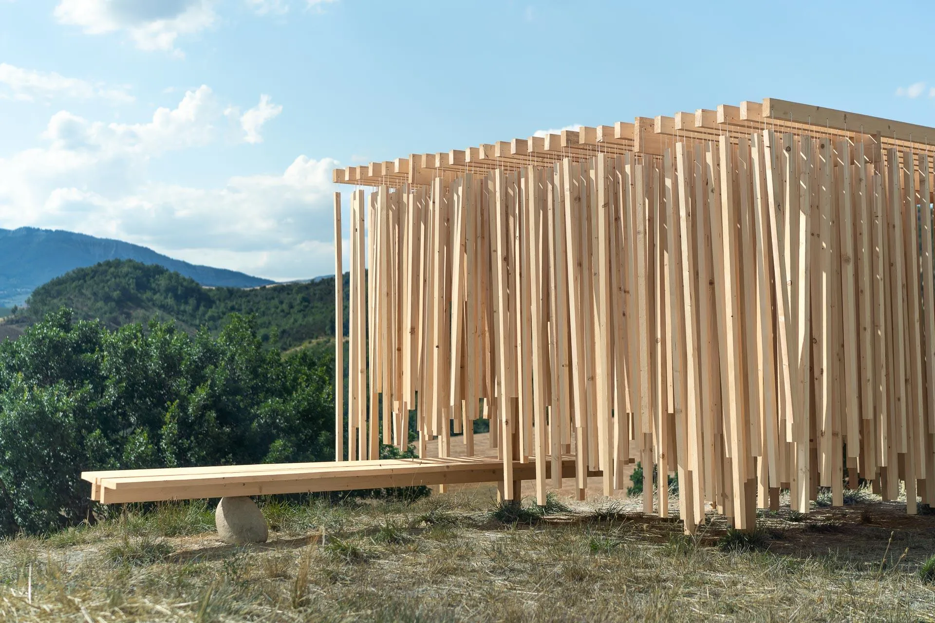 Cappella del Suono in Lunano, Italy, Studio Carraldo